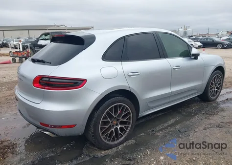 2015 Porsche Macan Turbo z USA, uszkodzony, nr VIN WP1AF2A53FLB96031